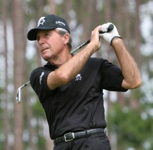 How many times did Gary compete in the Masters Tournament?  